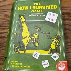 NEW How I Survived Zombies Game Boardgame Kids Boys Children Game Night 8+